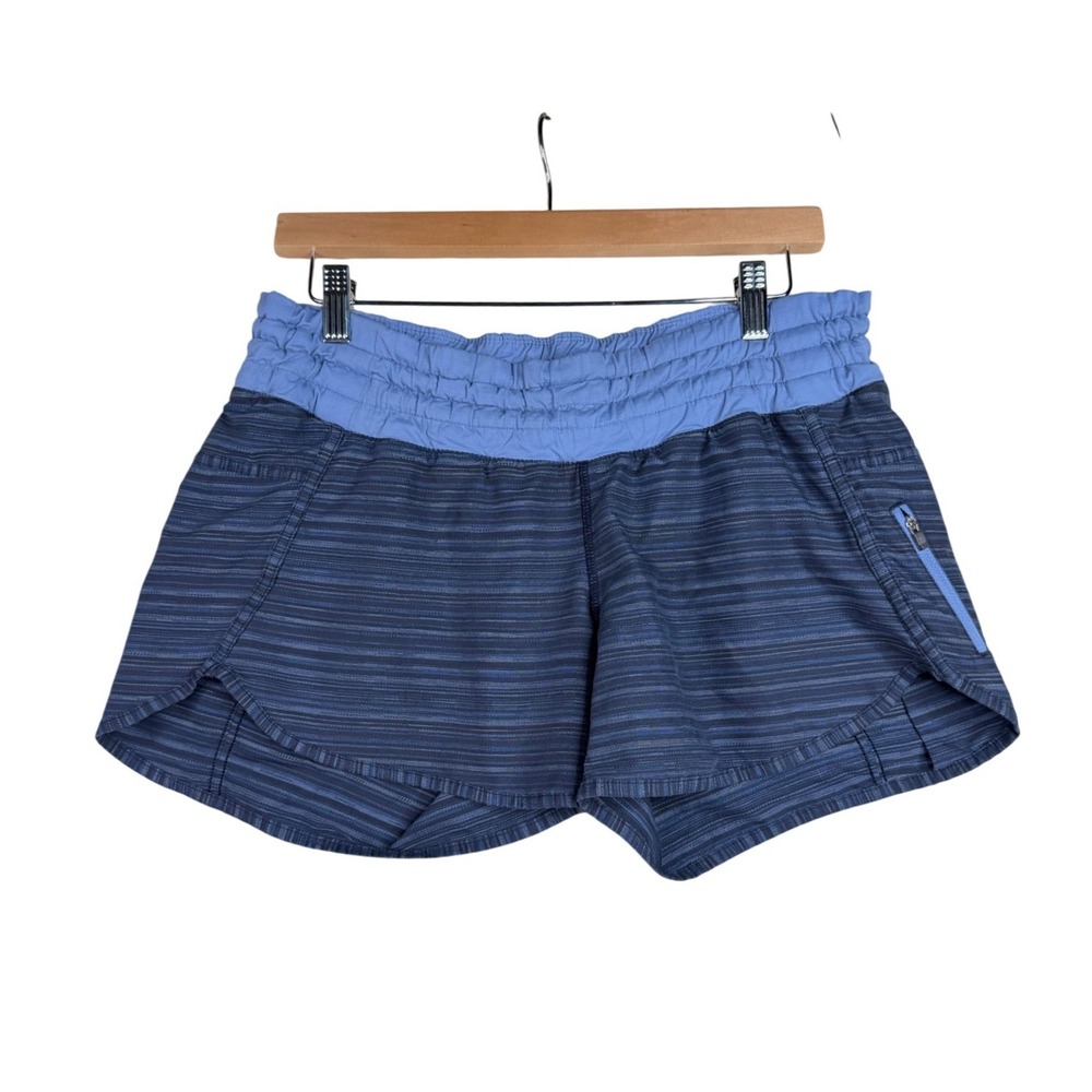Lululemon Women's Tracker Shorts II size 8 Space Cadet Blue